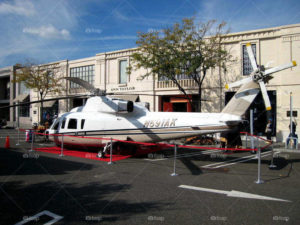 parking mall helicopter lot by vincentm