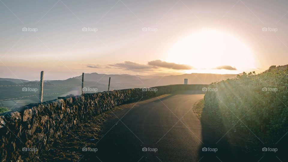 Go on and adventure straight into this beautiful sunset.