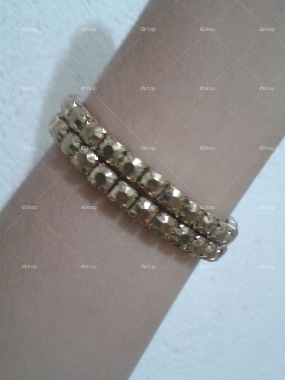 Pulseiras, jóias, dourada