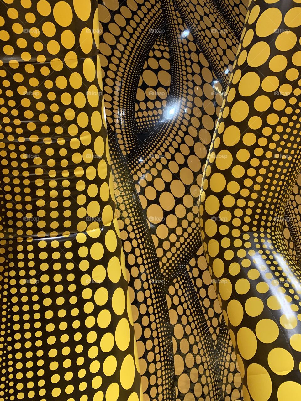 Yayoi Kusama’s polka dots