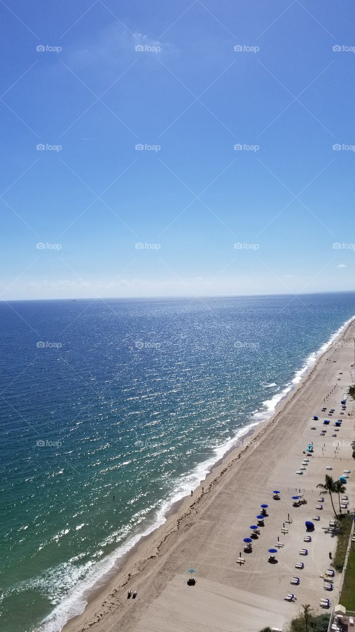 beach, Galt Ocean Mile, Fort Lauderdale, Florida, USA