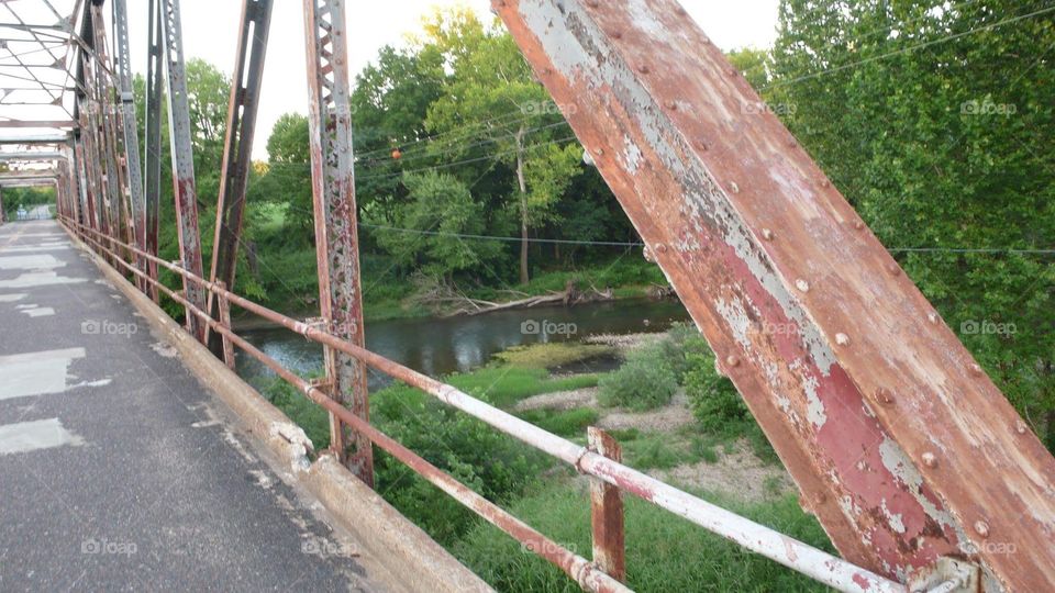 Rusty Bridge on Rt. 66 in Missouri