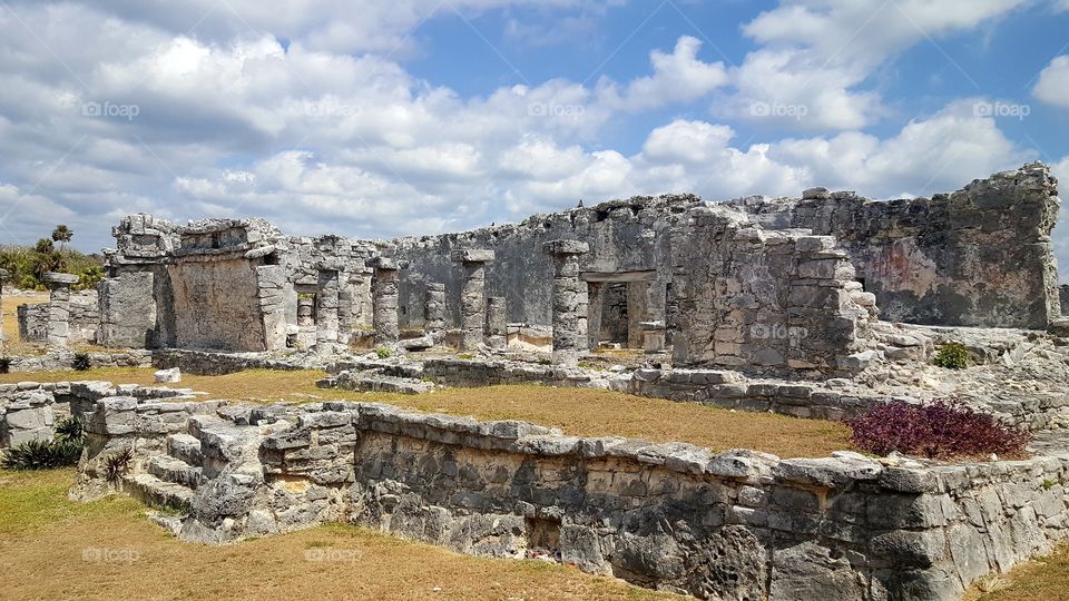 Mayan ruins at Tulum