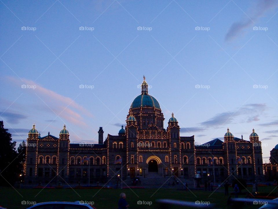 Victoria Canada castle