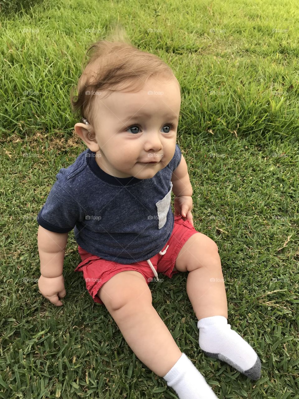 Child, Grass, Little, Cute, Baby