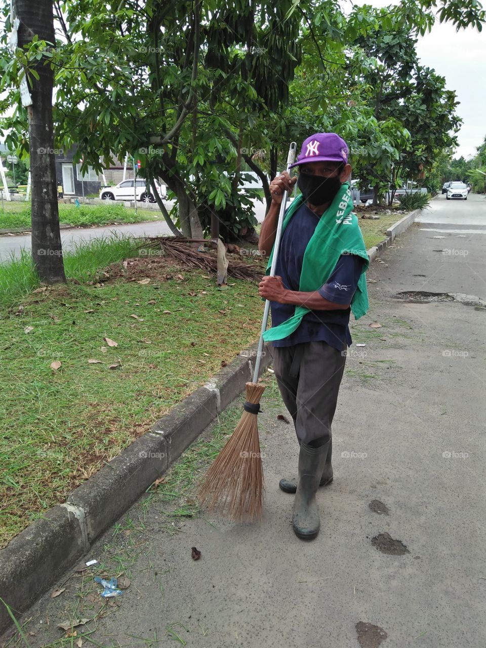 Working Man in my village
