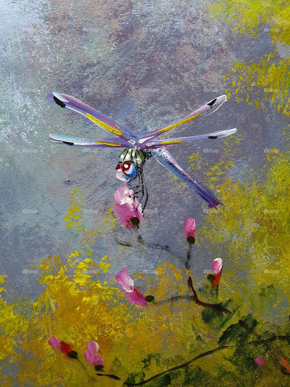 dragonfly art