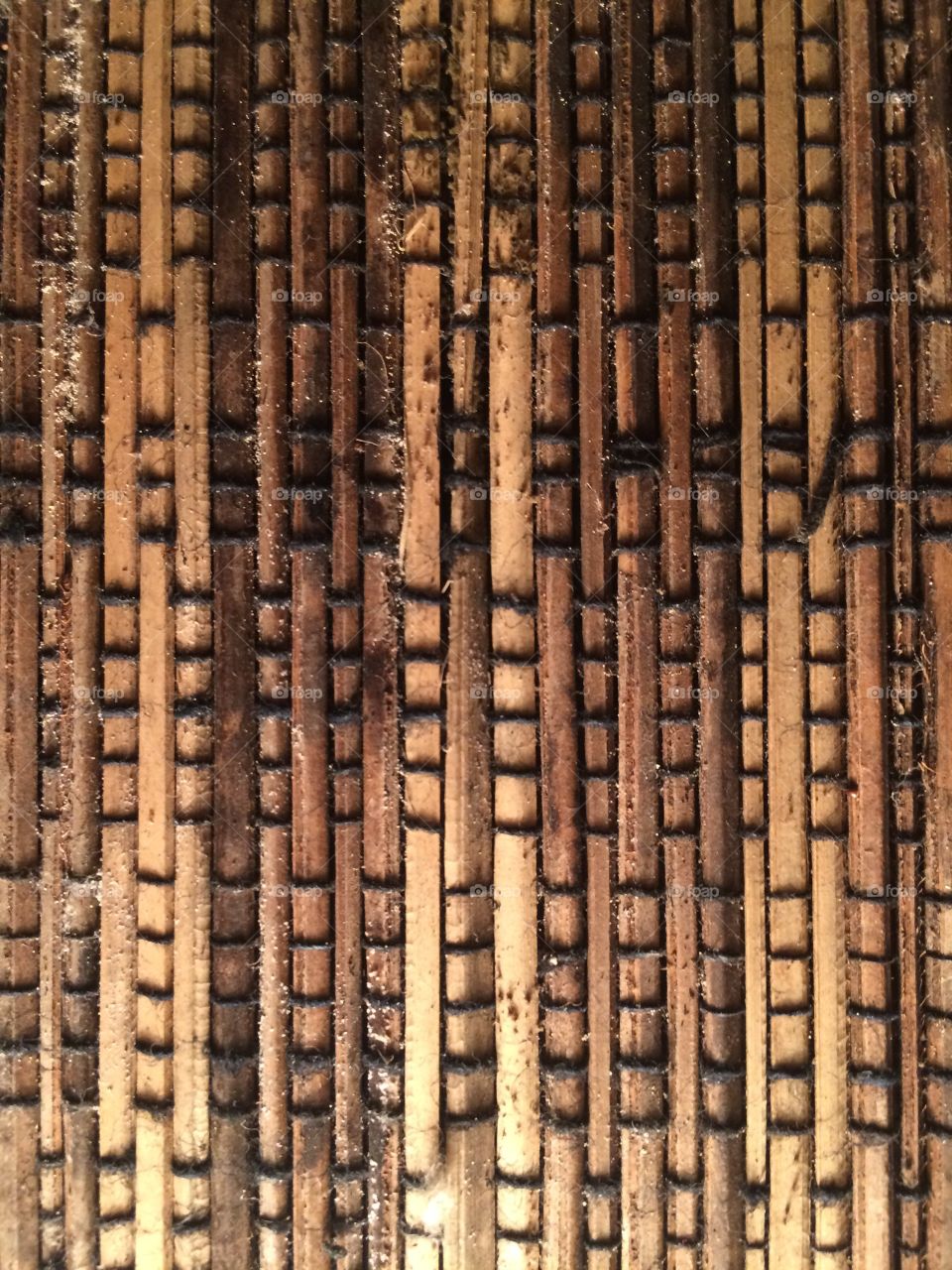 Bamboo matting