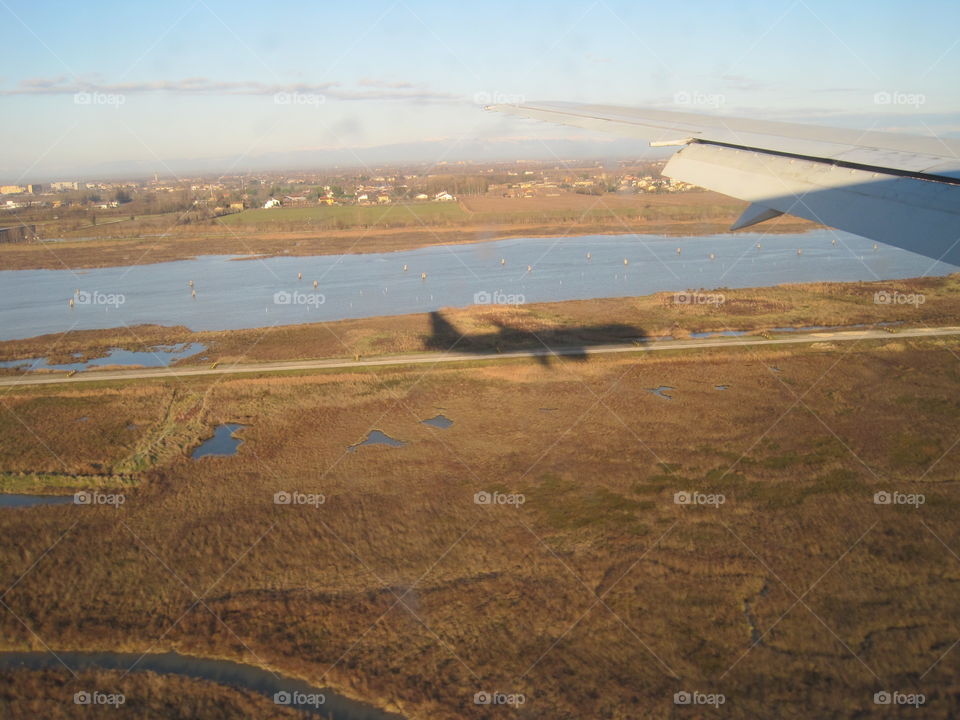 Flying with a Shadow