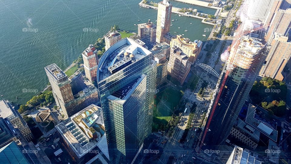 NYC view from One World Trade Center Observatory #1