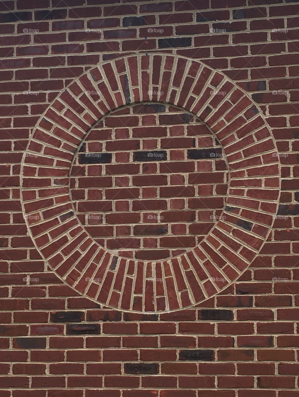 Pattern in brick