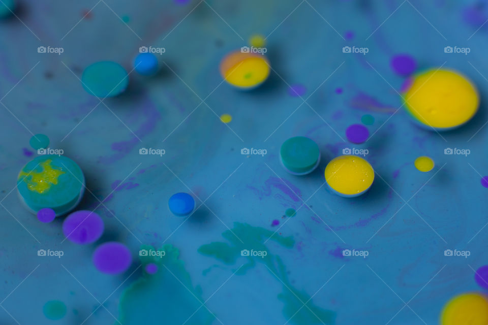 Like colorful planets