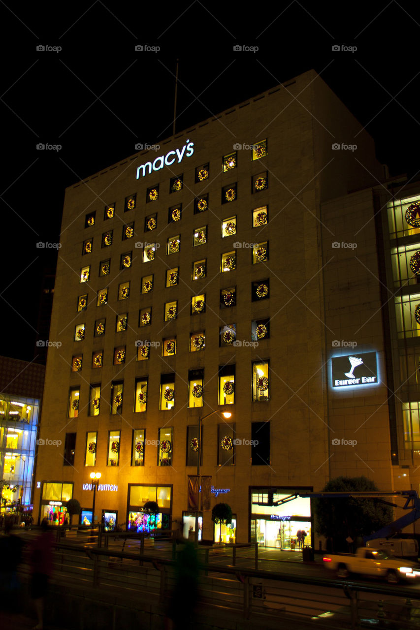 THE MACY'S AT UNION SQUARE SAN FRANCISCO CALIFORNIA USA