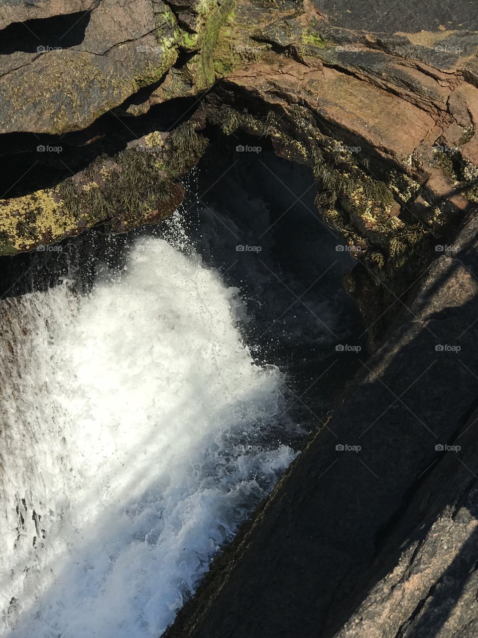 Thunder Hole in Acadia National Park