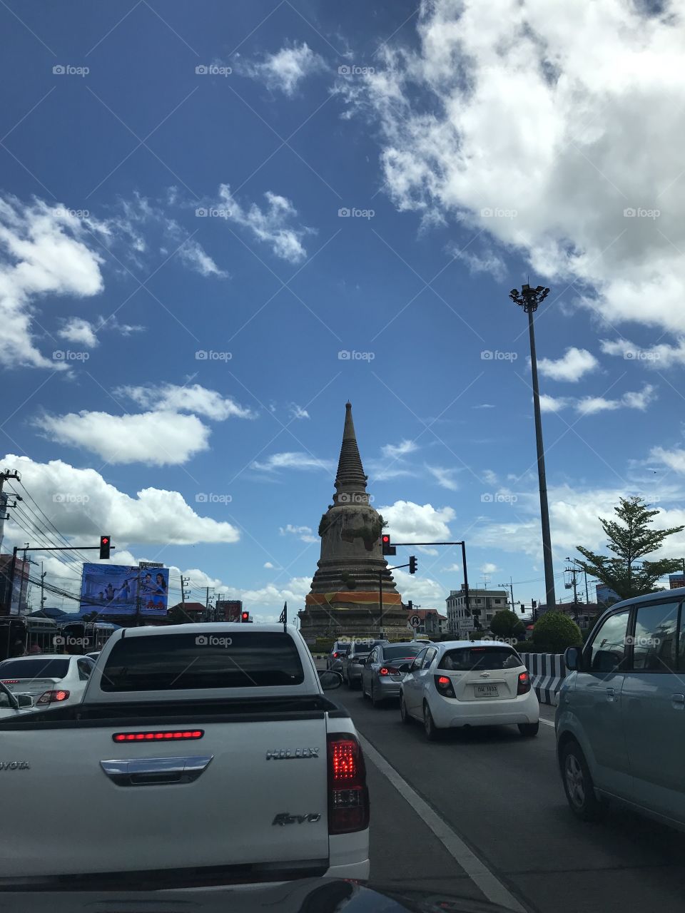 Into Ayutthaya Province Thailand