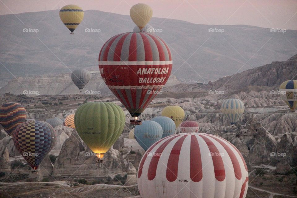 Ballons in Cappadocia