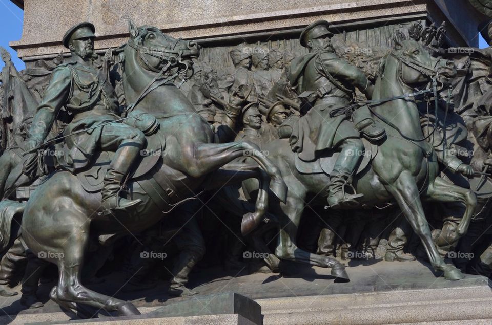 Statue of Tsar Alexander II of Russia Sofia, Bulgaria