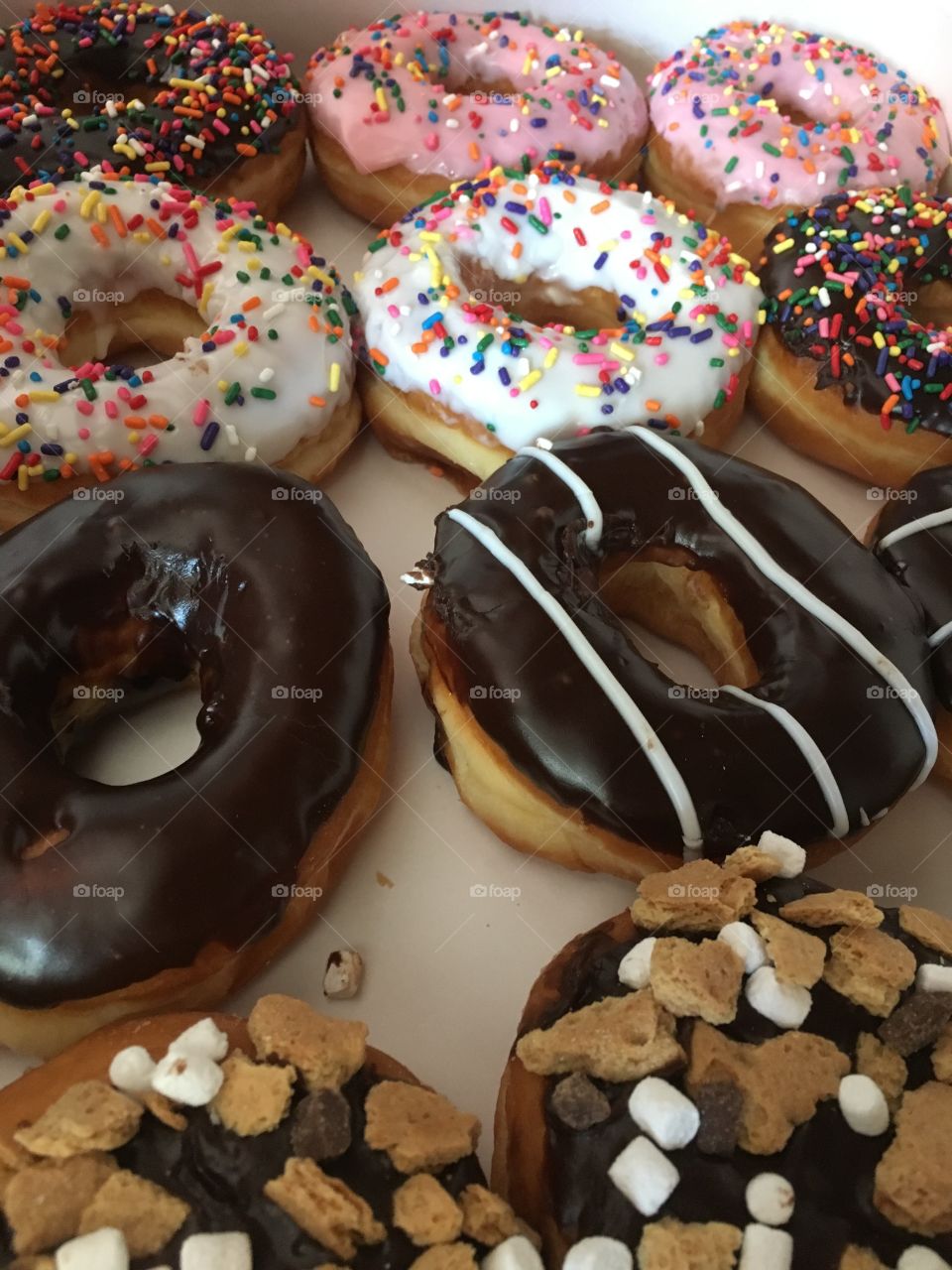 Delicious donuts 