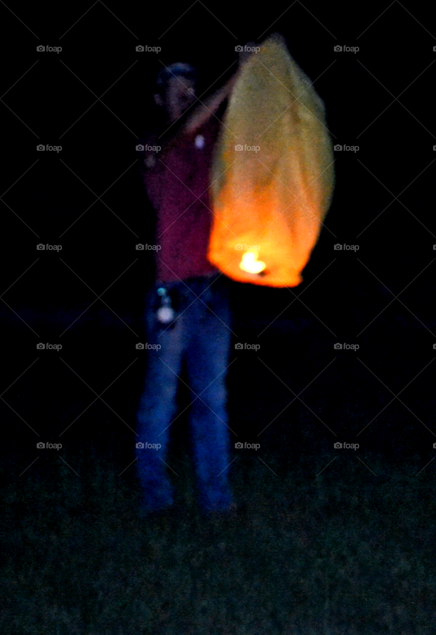sky lantern