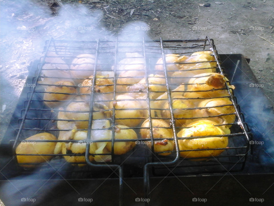 Fried potatoes