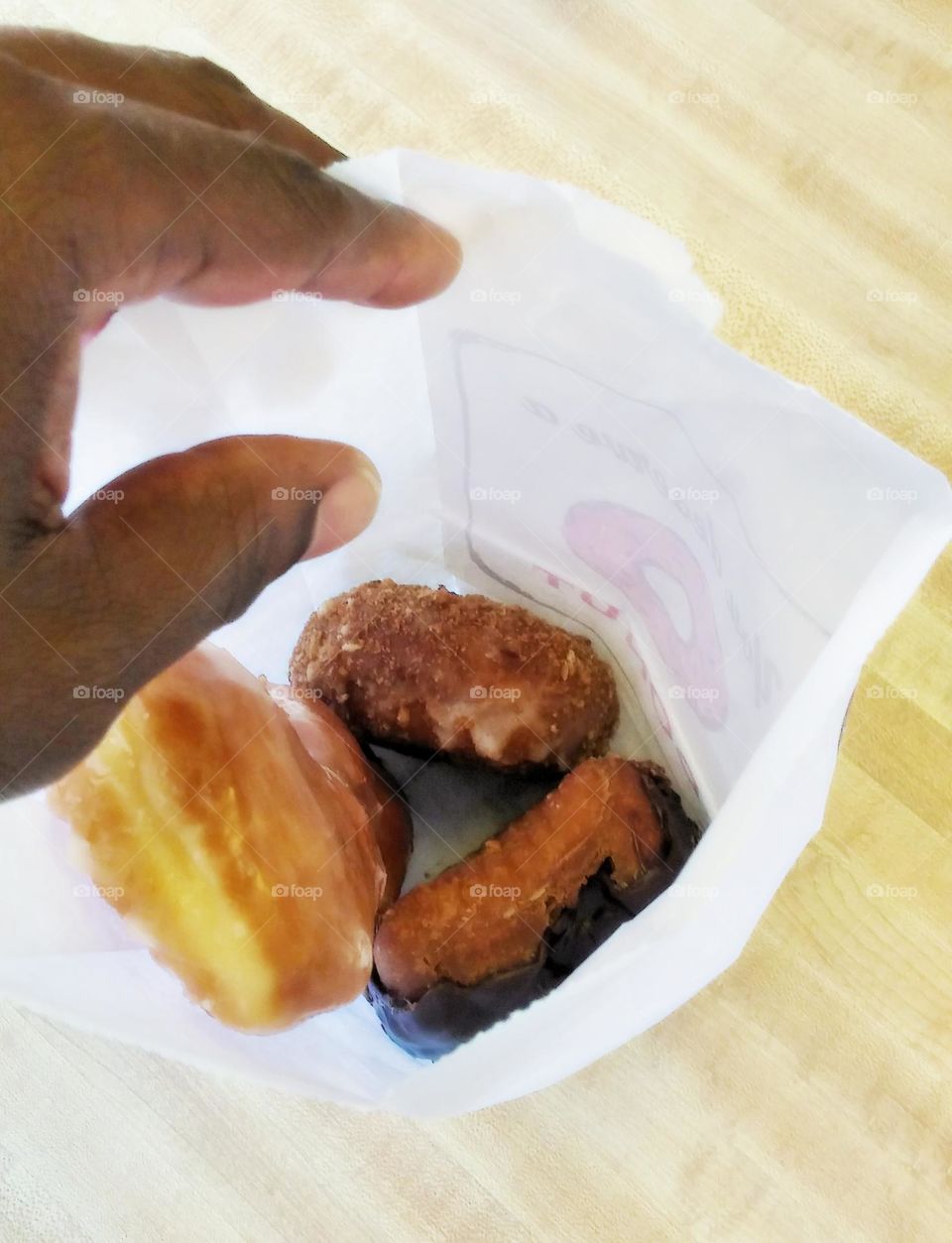 what's in the bag? Sweet treats!