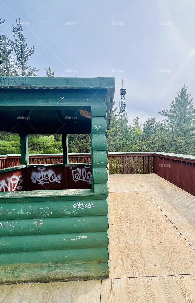 Tower view from deck