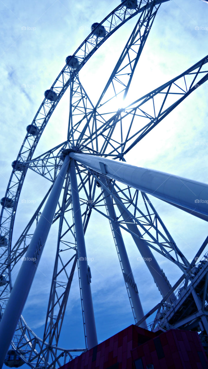 Melbourne Star Ferris Wheel. February 2015