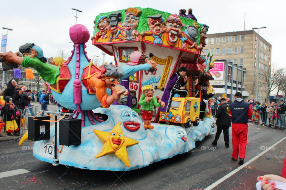 funny colorful holland parade by twilite