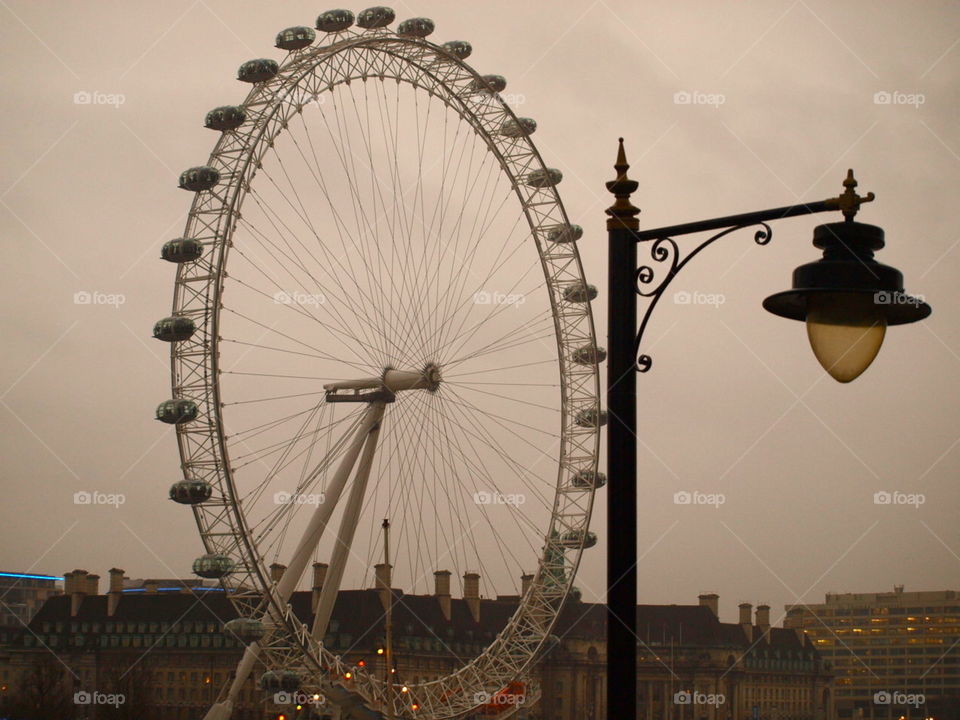 London eye in England