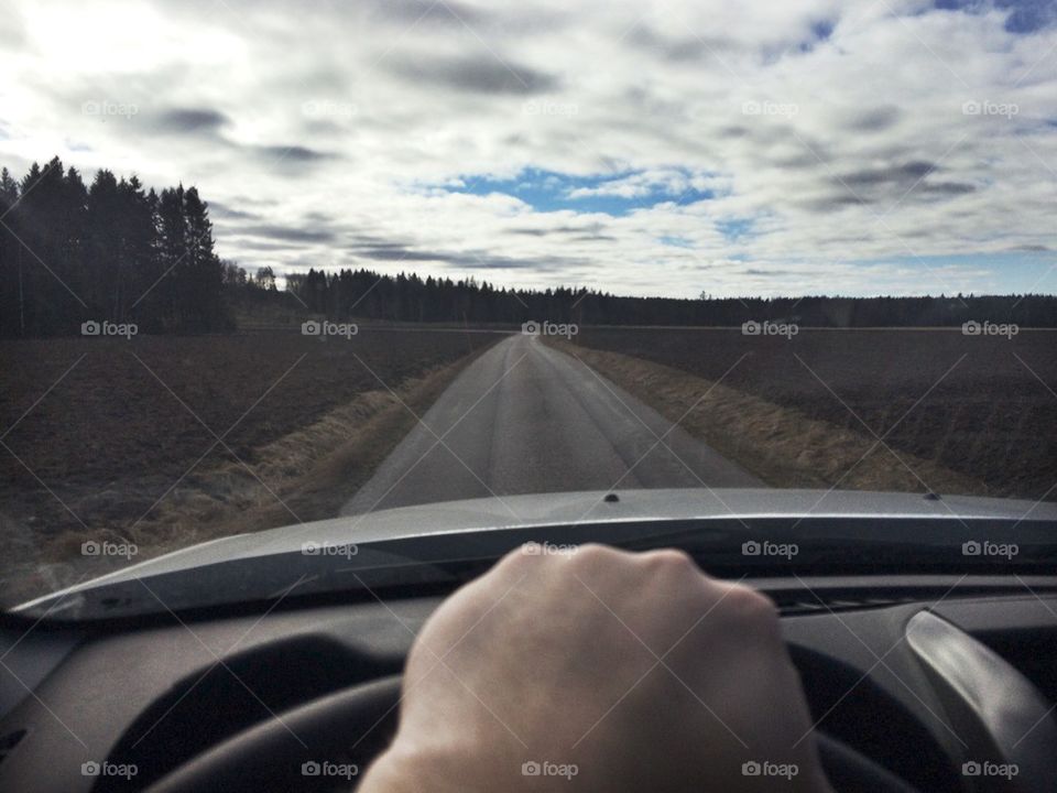 Countryside drivning 