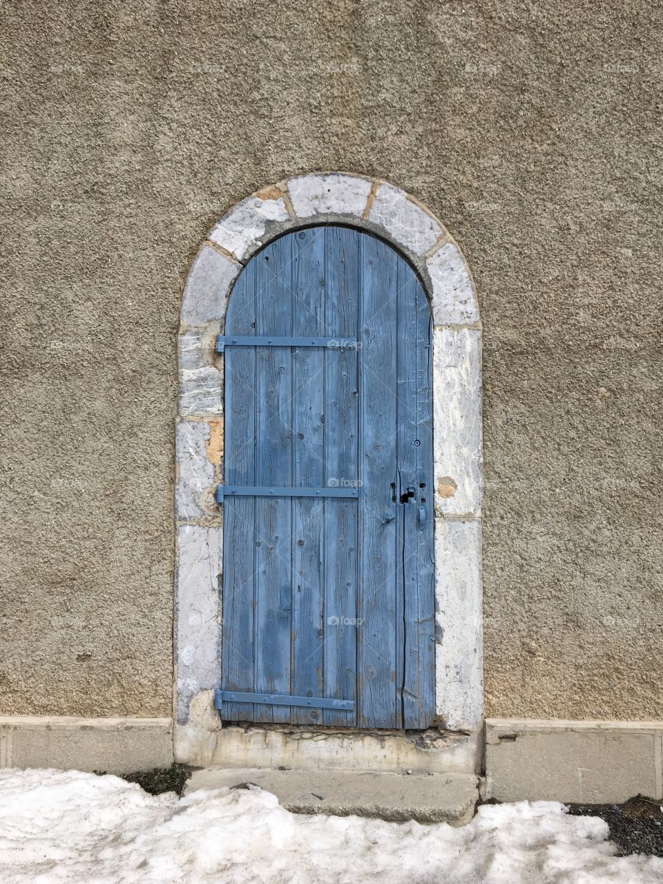 Light Blue Shutters