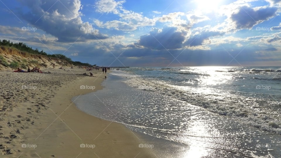 Beach, Water, Sea, Sand, Ocean