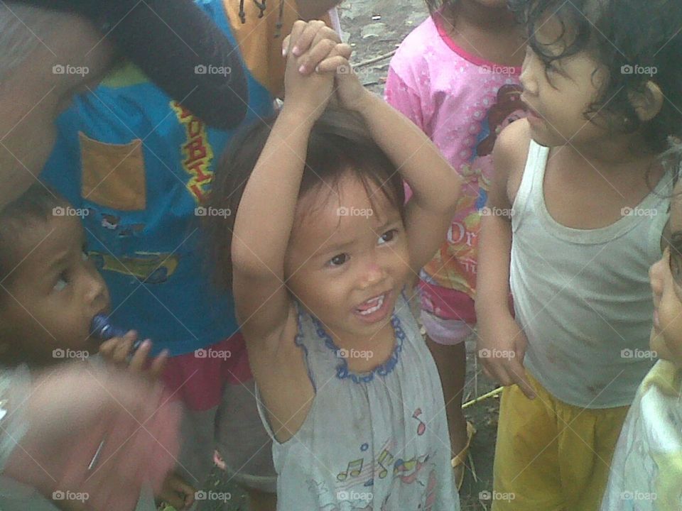 People living under the bridge