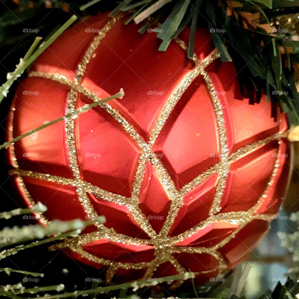 Red ornament