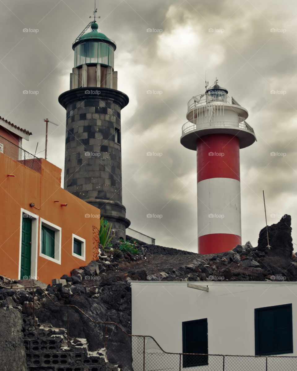 la palma canary islands. ocean canary islands light house by michaelciurleo