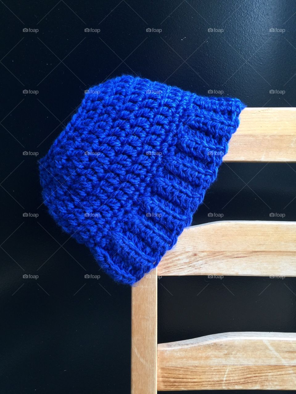 Handmade crocheted beanie 