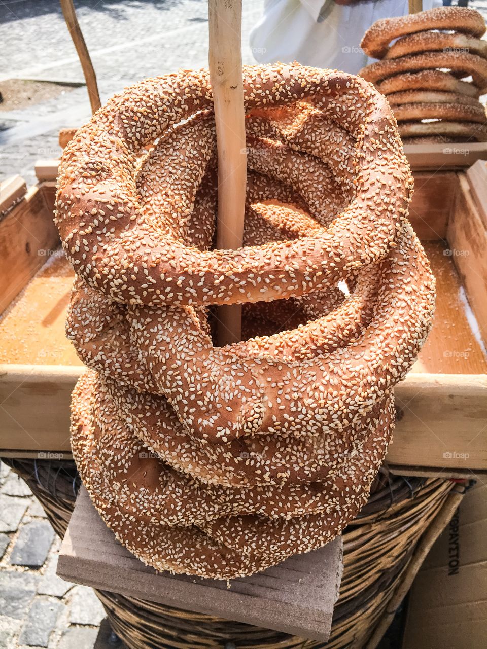 Street pretzels 