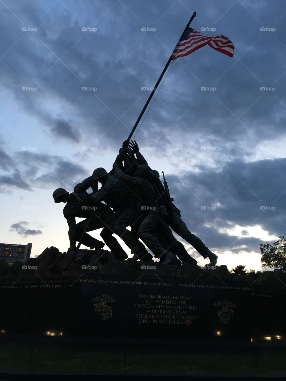 USMC Iwo Jima monument 