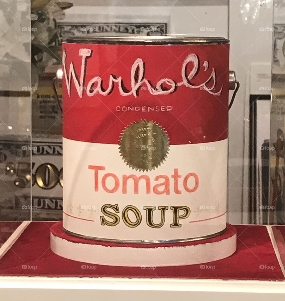 Warhol art Wynwood colorful tomato Soup