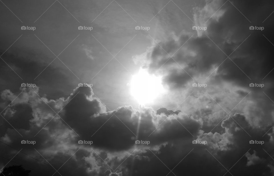 clouds grayscale