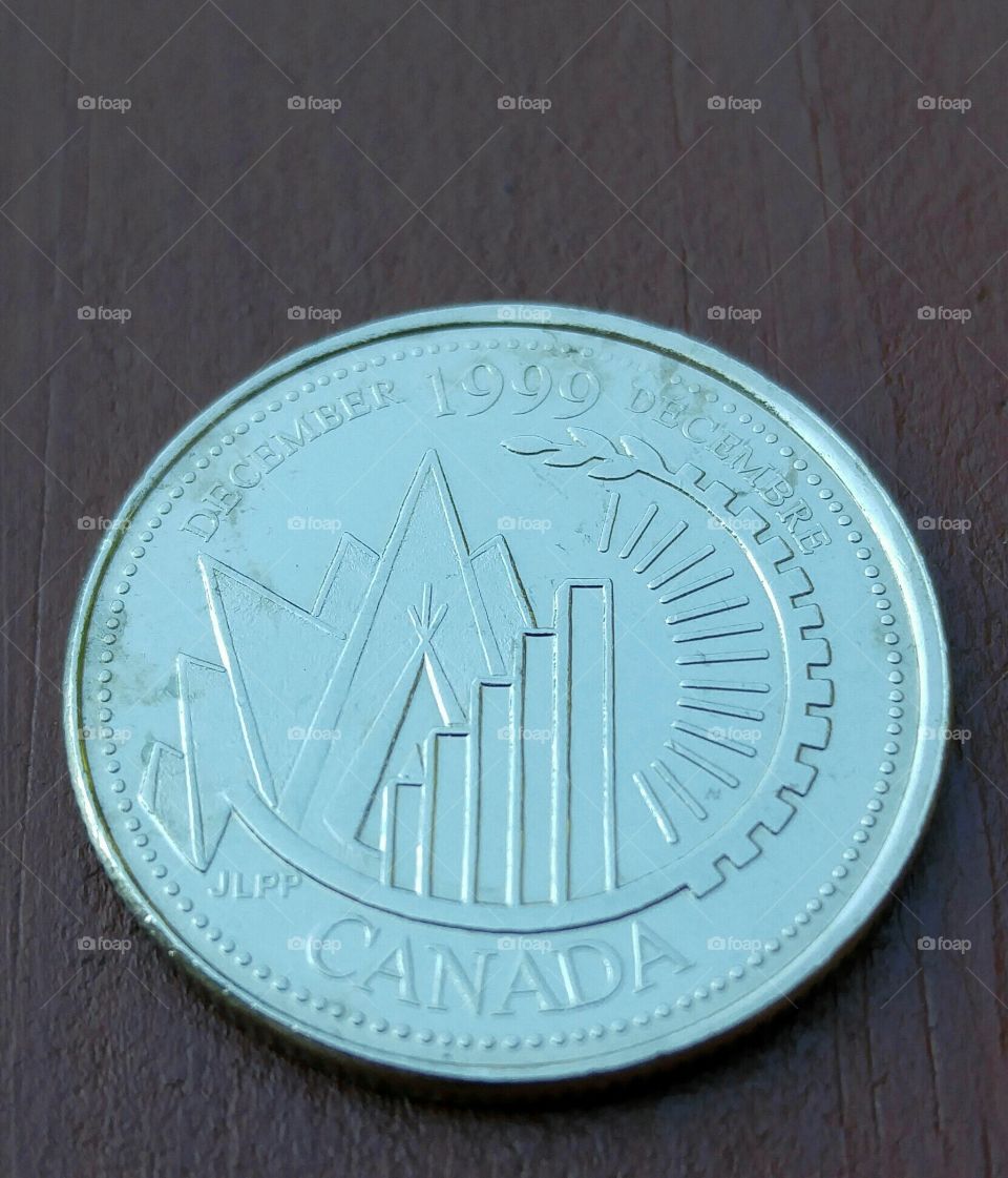 Special Canadian quarter