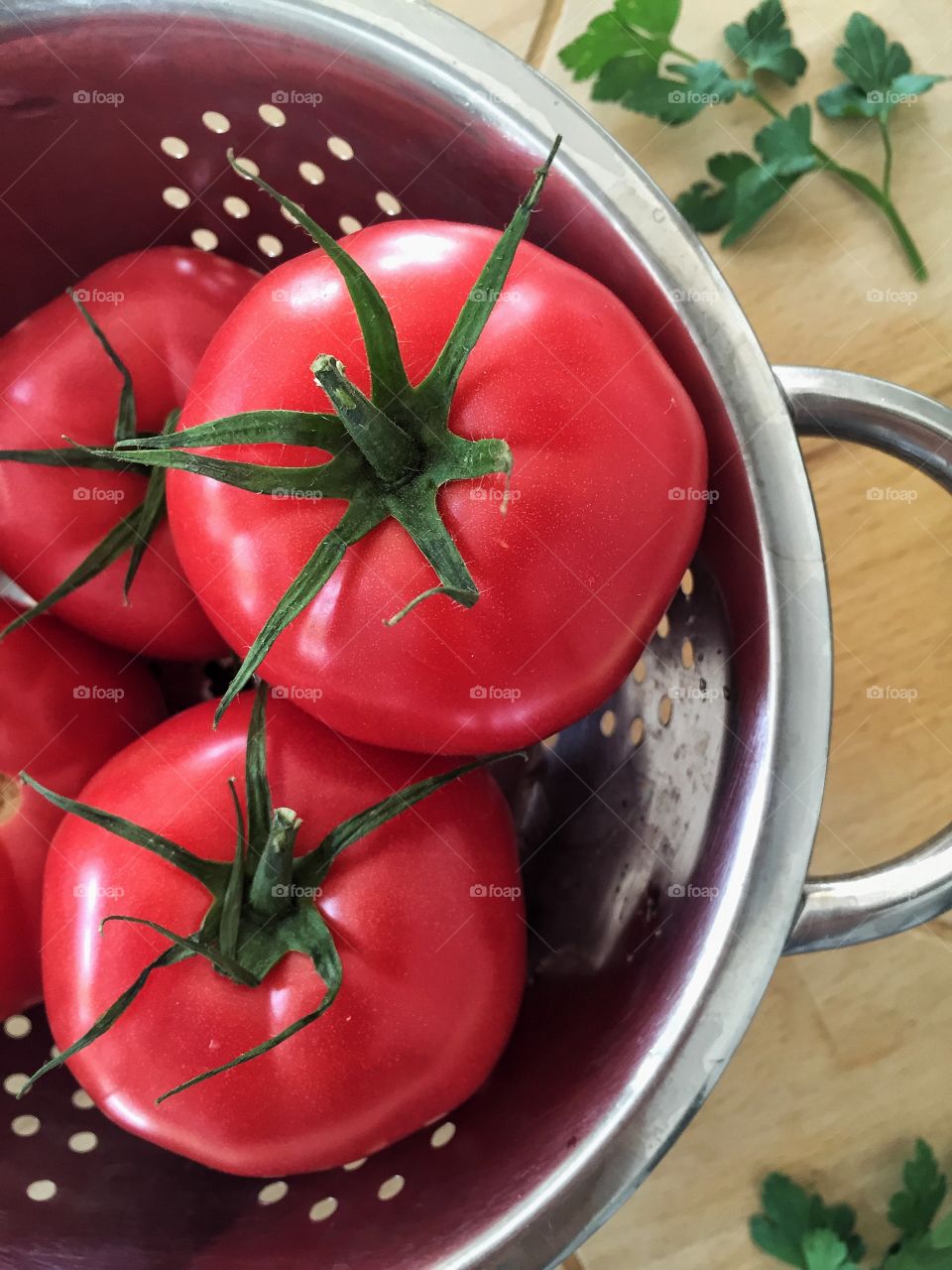 red tomatoes