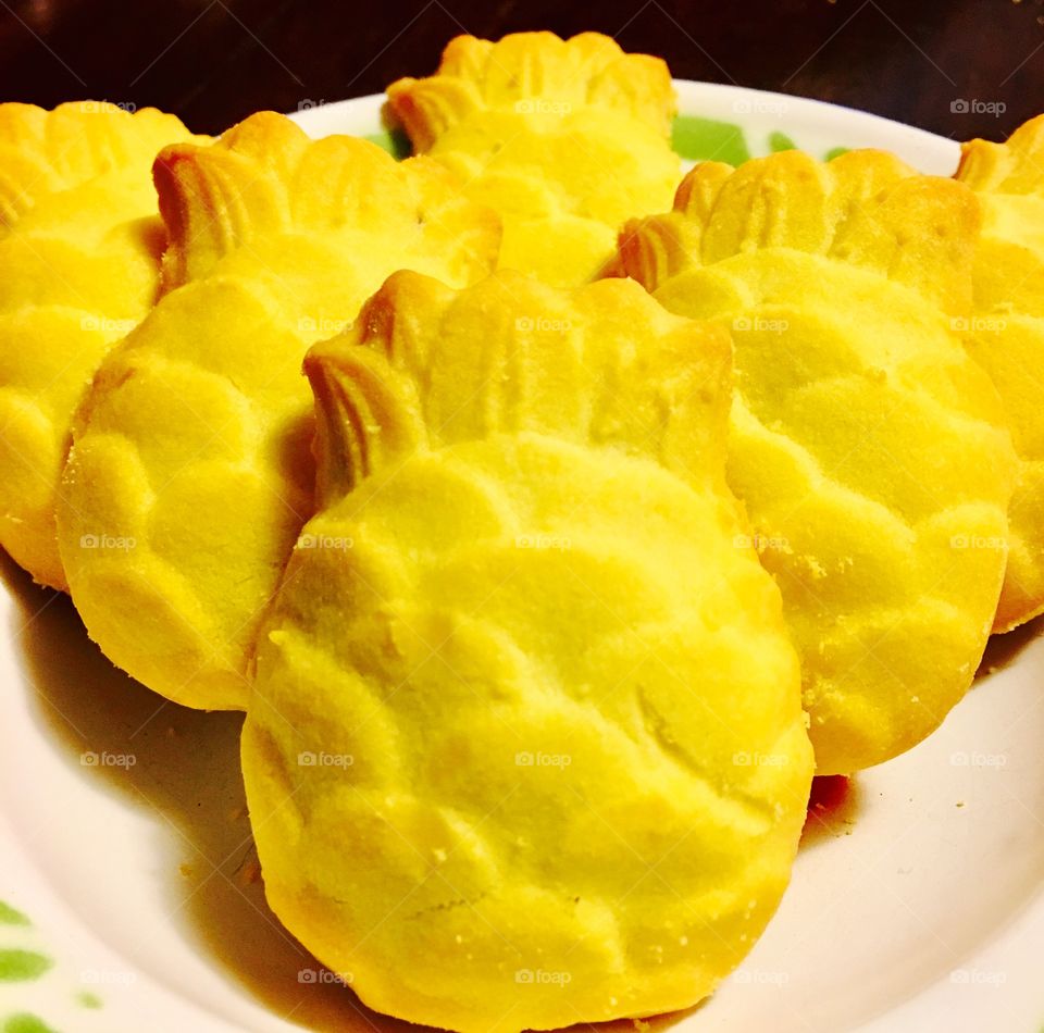 Yummy Pineapple Cookies