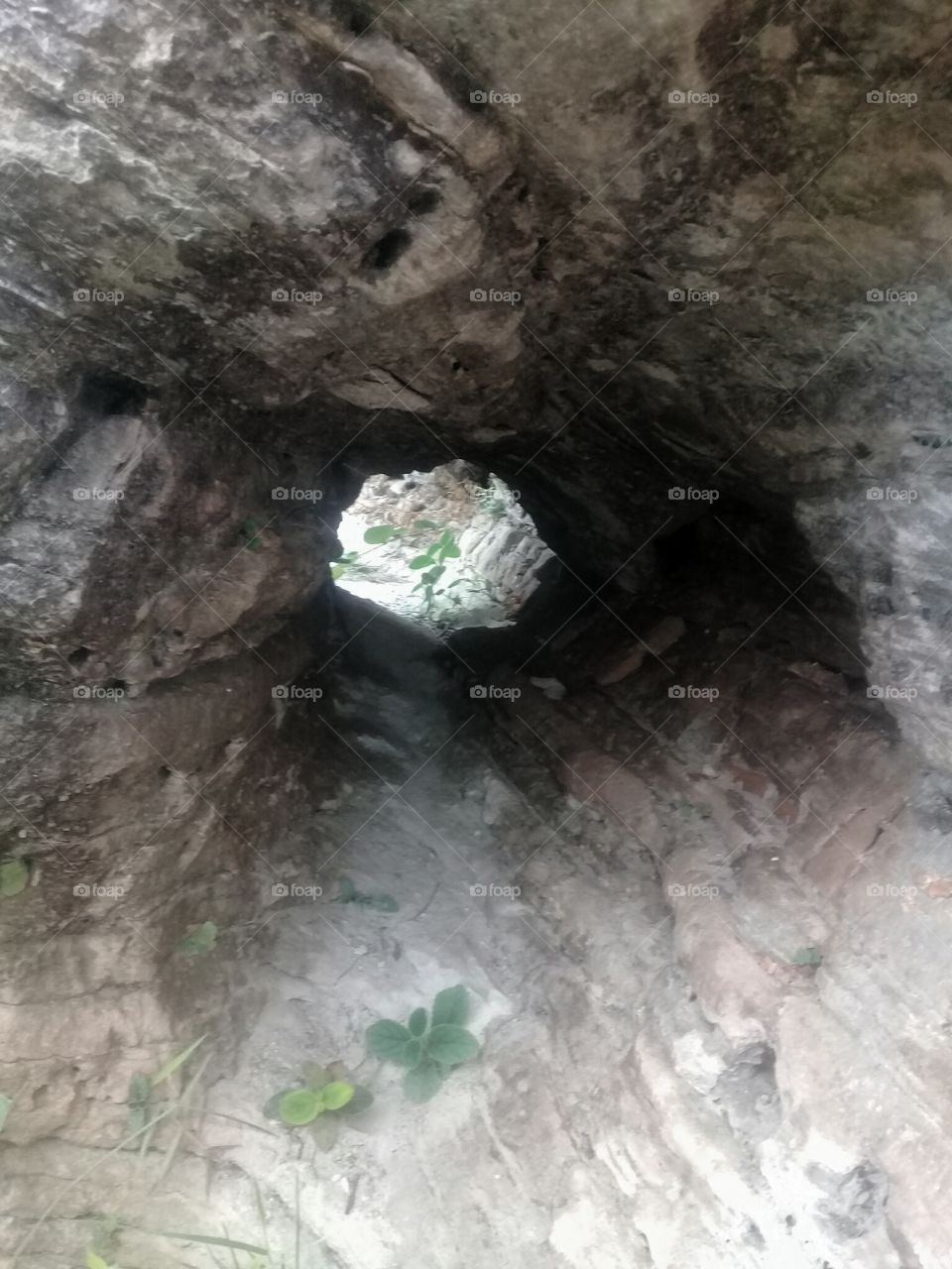 cavidade na rocha
