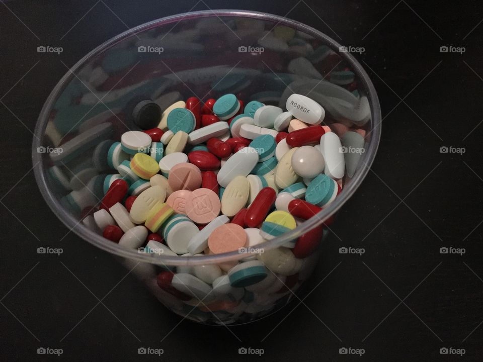 Colorful medication 