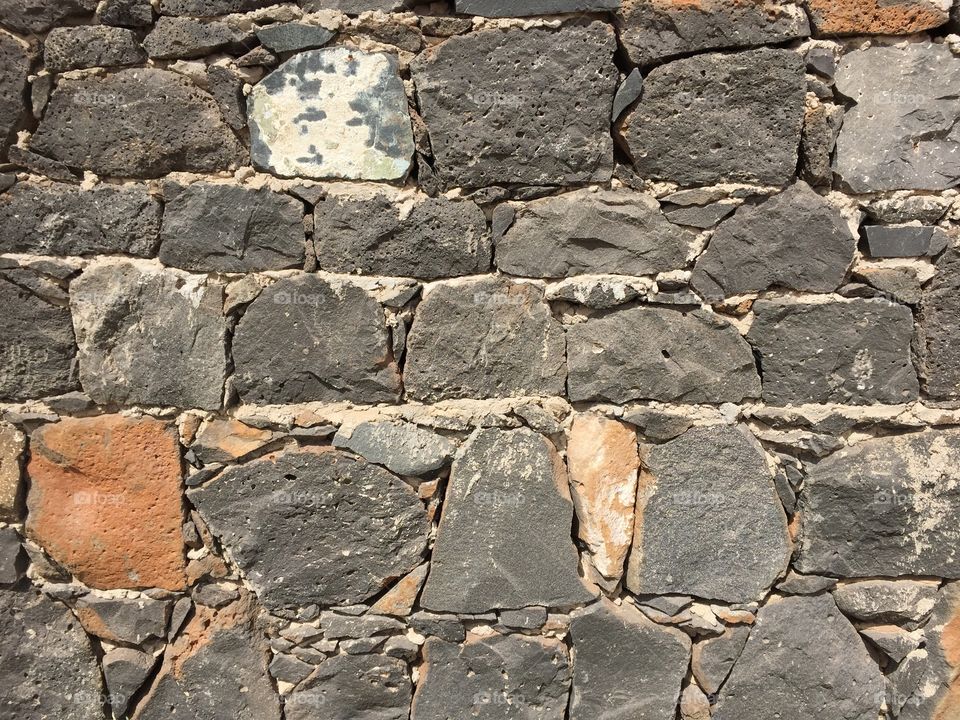 Wall in Santa Maria Cape Verde