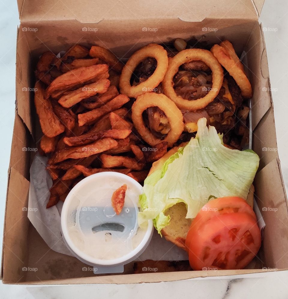 Home delivery service.