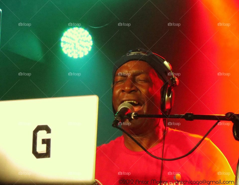 Grandmaster Flash , DJ , in concert