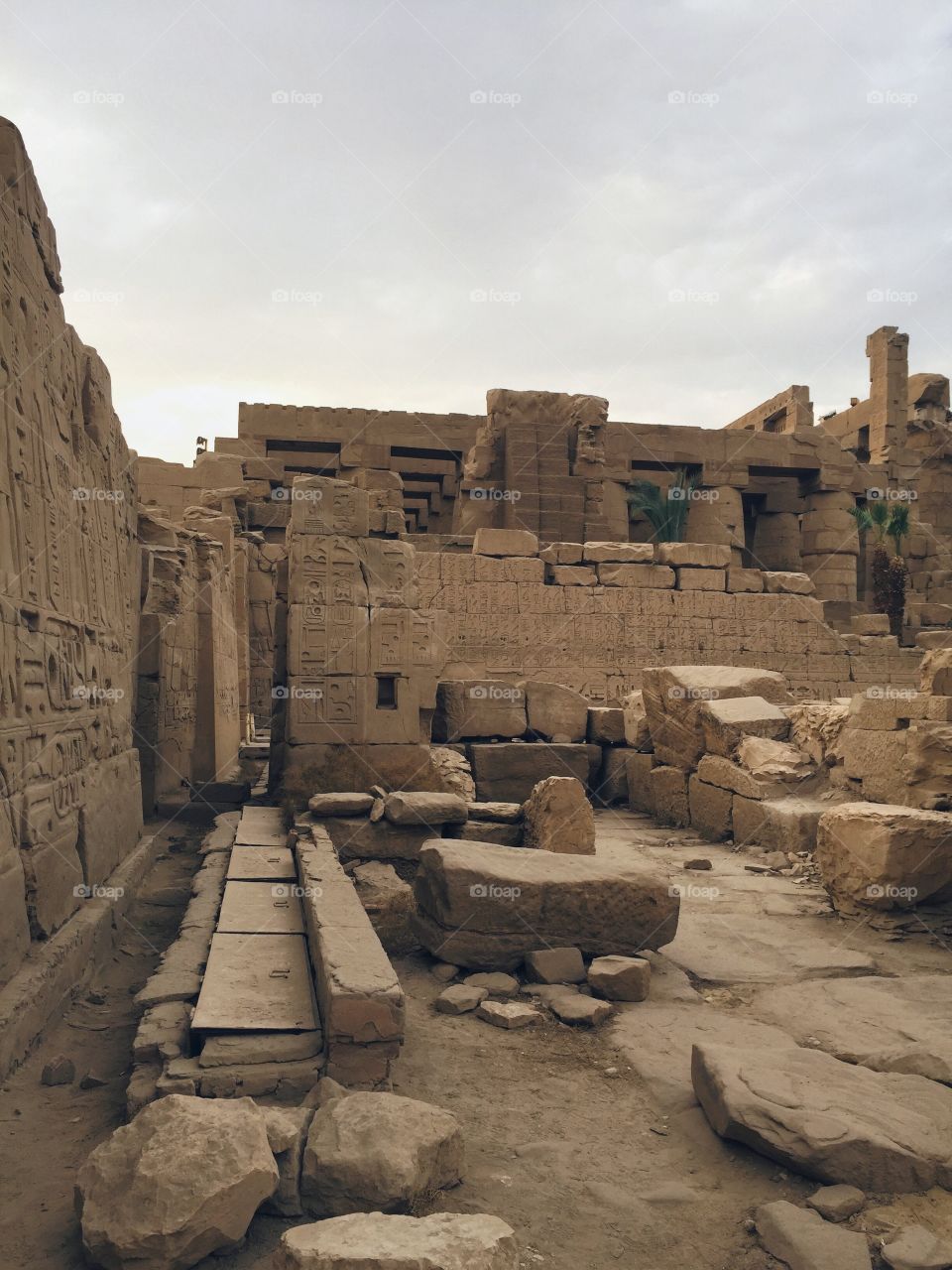 Ancient ruins Luxor 