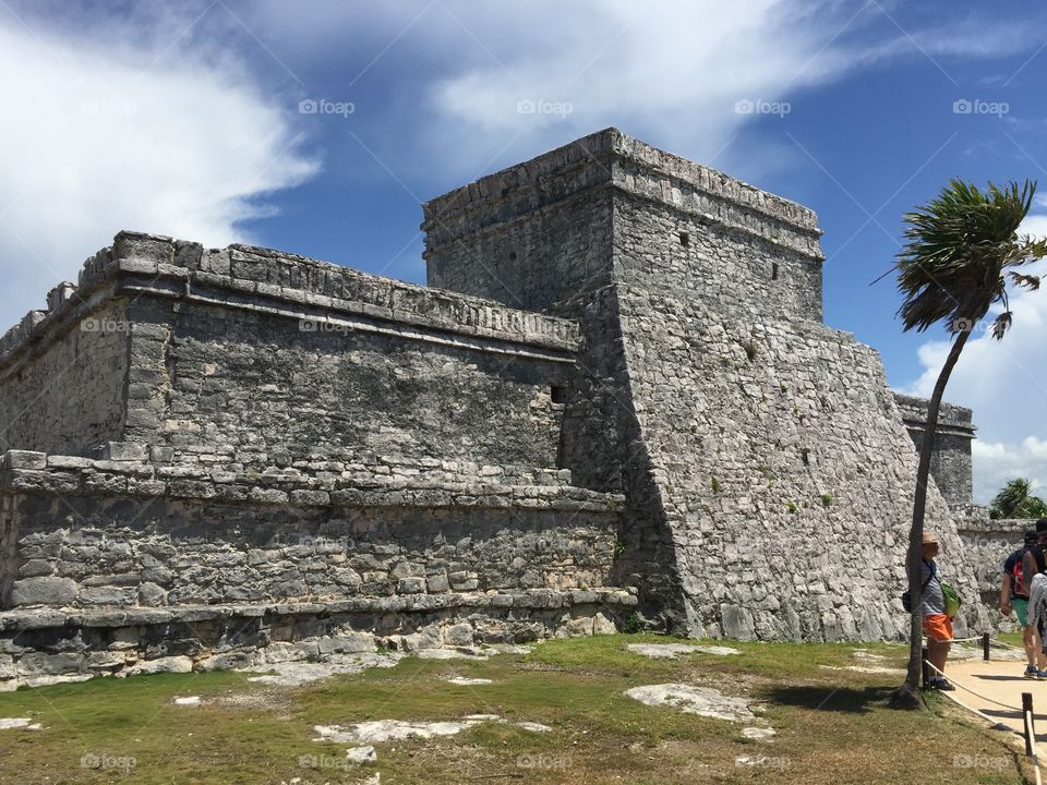 Tulum Mayan ruins